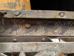 A Rare Ducal "Armada" Strongbox (Travelling Safe) wrought iron with original polychrome painted decoration, Nuremberg, late Renaissance, late 16th / early 17th century