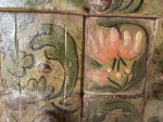 A Rare Ducal "Armada" Strongbox (Travelling Safe) wrought iron with original polychrome painted decoration, Nuremberg, late Renaissance, late 16th / early 17th century