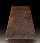 A Characterful ,8-10 Seater, English Tavern Trestle Table oak, England, 17th century, 217 cm (7 ft 1 in) long;