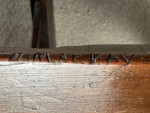 A Characterful and Unusually Wide, 10-12 Seater, Vernacular Trestle Table oak and pine, England, 19th century 244 cm (8 ft) long; 87 cm (34 in) wide;