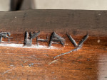 A Characterful and Unusually Wide, 10-12 Seater, Vernacular Trestle Table oak and pine, England, 19th century 244 cm (8 ft) long; 87 cm (34 in) wide;