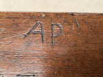 A Characterful and Unusually Wide, 10-12 Seater, Vernacular Trestle Table oak and pine, England, 19th century 244 cm (8 ft) long; 87 cm (34 in) wide;