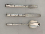 SILVER 3 PIECE CHRISTENING SET 1903