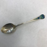SET OF 6 LIBERTY ENAMEL SPOONS 1937