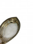 GEO III SOLID SILVER PAP BOAT - LONDON - 1814 by  REBECCA EMES & EDWARD BARNARD I
