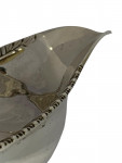 GEO III SOLID SILVER PAP BOAT - LONDON - 1814 by  REBECCA EMES & EDWARD BARNARD I