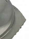 GEO III SOLID SILVER PAP BOAT - LONDON - 1814 by  REBECCA EMES & EDWARD BARNARD I