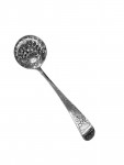 Soild Silver Sugar Sifter - London - 1897 by Edward Barnard & Sons Ltd