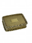 George IV Silver Gilt Vinaigrette - Birmingham - 1826 by John Bettridge