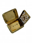 George IV Silver Gilt Vinaigrette - Birmingham - 1826 by John Bettridge