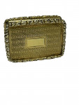 George IV Silver Gilt Vinaigrette - Birmingham - 1826 by John Bettridge