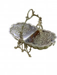 Victorian Silver Plated folding biscuit box, Circa 1880 by Alexander Clark - London