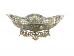 Solid Silver Basket - London - 1895 by James Willis Dixon