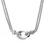 Sterling Silver Knot Popcorn Bracelet