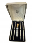 SET OF 4 SOLID SILVER BRIDGE PENCILS