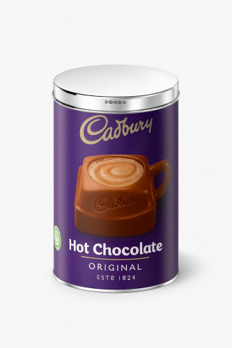 Solid Silver Cadburys Hot Chocolate Lid