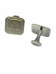 Solid Silver 'London Leopard's Head' Cufflinks
