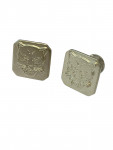 Solid Silver 'London Leopard's Head' Cufflinks