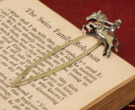 SOLID SILVER EQUESTRIAN SILVER BOOKMARK