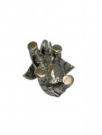 Solid Silver Standing Elephant Pin Cushion