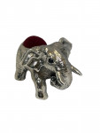 Solid Silver Standing Elephant Pin Cushion