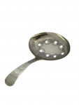 Solid Silver Oval Tea Caddy Spoon - Bimingham 1803 by Joseph Taylor