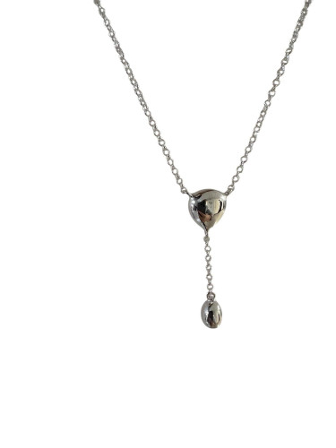 Solid Silver Polished Pendant