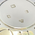 Solid Silver Wine Taster - London - 1975 by DA-MAR Silverware