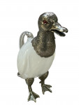 Silver Plated Duck Claret Jug - Circa 1990