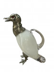 Silver Plated Duck Claret Jug - Circa 1990