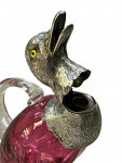 Silver Plated Duck Claret Jug - Circa 1990