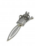 Sterling Silver Bookmark - Rabbit in a Watering Can
