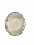 10" Silver Salver with Chippendale Border - Birmingham 1931 by Barker Brothers