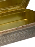 Antique Guilloché Enamel and Silver-Gilt Box,