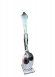William II Solid Silver Dog Nose Spoon - London - 1704 by Thomas Spackman