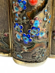 Silver Gilt & Enamel Chinese Caddy - Circa 1920