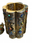 Silver Gilt & Enamel Chinese Caddy - Circa 1920