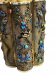Silver Gilt & Enamel Chinese Caddy - Circa 1920