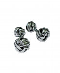 Sterling Silver Knot Cufflinks