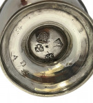 GEORGE II SILVER BUN PEPPER - 1728 - LONDON by ABEL BROKESBY