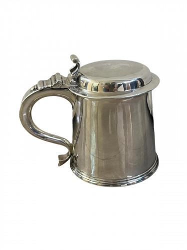George II Soild Silver Ladies Tankard - London - 1736 by Richard Gurney & Thomas Cook