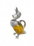 Silver Plated Duck Claret Jug - Circa 1990