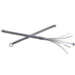 Solid Silver Retractable Silver Swizzle Stick / Cocktail Stirrer