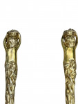 George IV Silver Gilt Serving Spoons - London - 1826 by WE
