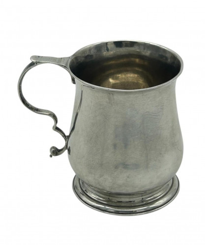 Antique George II Silver Tankard - London - 1751 (Small)