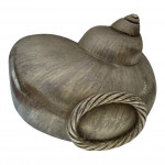 Britannia Standard Silver Silver Nautilus Seashell - Import Mark for 1964 by Janna Thomas