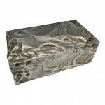 MEXICAN BRITANNIA STANDARD SILVER BOX AND COVER, JANNA THOMAS, TAXCO, IMPORT MARKED FOR LONDON, 1965