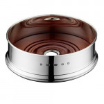 Silver Hallmark 5" Plain Silver Wine Coaster / Bottle Coaster