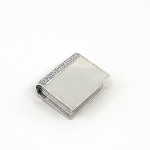 Solid Silver "Book" Pill Box