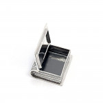 Solid Silver "Book" Pill Box